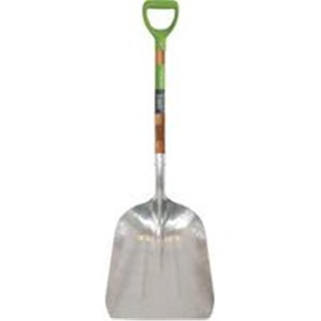 GARDENWARE #12 ScoopShovel, Aluminum, Ash Handle GA431995